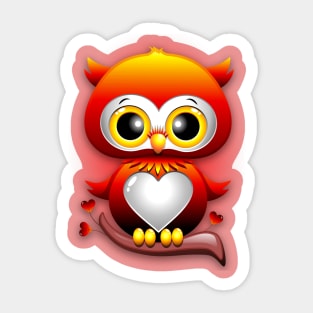 Owl Sticker